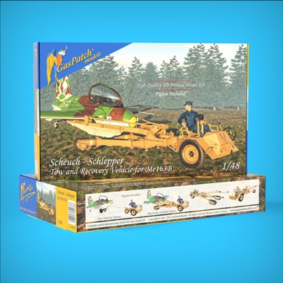 GasPatch 48238 - Scheuch Schlepper Tow and Recovery Vehicle for Me163
