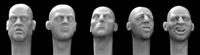 Hornet Heads H3203 - Replacement Heads for 1:32 / 54mm Figures