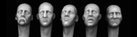 Hornet Heads H3204 - Replacement Heads for 1:32 / 54mm Figures