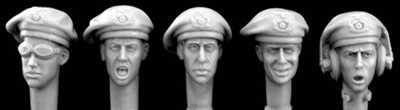 Hornet Heads HGH07 - Heads Wearing German Panzer Beret 1935-1940
