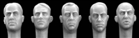 Hornet Heads HH08 - Bare Heads with Mature Faces