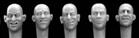 Hornet Heads HH11 - Bare Heads, Laughing, Joking
