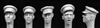 Hornet Heads HRH07 - Heads with Soviet WW2 Officer's Caps