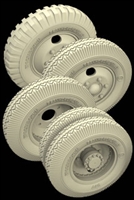 Hussar HSR-35030 - ZIS-5, ZIS-6, ZIS-42 Russian Truck Wheels with Spare