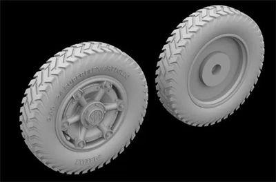 Hussar HSR-35050 - AB 41/43 European Tire Tread Wheels