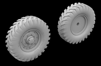 Hussar HSR-35063 - 15CWT Chevrolet Wheels with spare