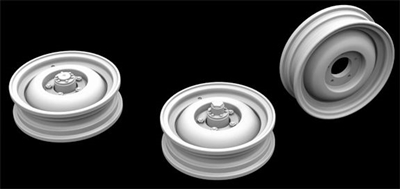 Hussar HSR-35109 - GAZ 69 Burned Down Wheels