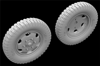 Hussar HSR-35111 - Mercedes L1500A Wheels (for MiniArt kits)