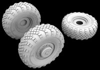 Hussar HSR-35133 - MAZ 537 & ChMZAP-5247G Semi Trailer Wheels