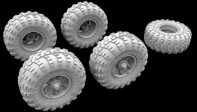 Hussar HSR-35140 - KRAZ 255B Wheels