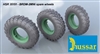 Hussar HSR-35151 - BRDM-2 M96 Spare Wheels (3 types)