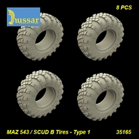 Hussar HSR-35165 - MAZ 543 / SCUD B Tires, Type 1