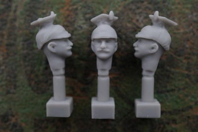 Jon Smith SH05 - 1/32 German Head - Lancer Helmet M1889/94