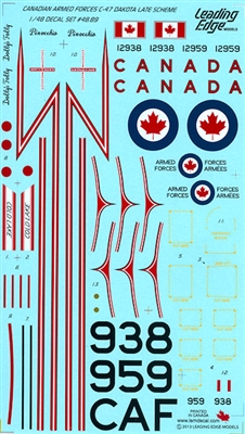 Leading Edge 48.89 - Canadian Armed Forces C-47 Dakota