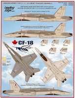 Leading Edge LEM72024 - Canadian Armed Forces CF-18 Hornet Standard Markings