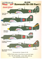 Lifelike Decals 48-030 - Kawasaki Ki-100, Part 1