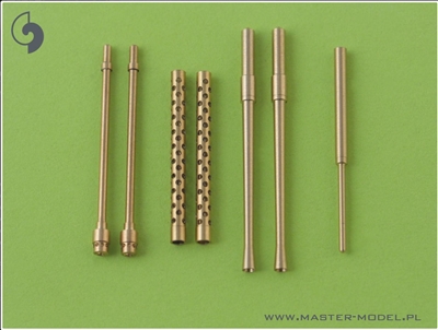 Master AM32006 - A6M5 Zero Armament Set (7.7mm, 20mm gun barrels) & Pitot Tube