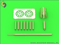 Master AM32059 - Fairchild A-10 Thunderbolt II - GAU-8 Avenger Gun Tip & Pitot Tube