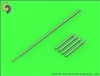 Master AM32073 - MiG-19PM (Farmer E) Missile Rails Nose Parts  (4 pcs) & Pitot Tube