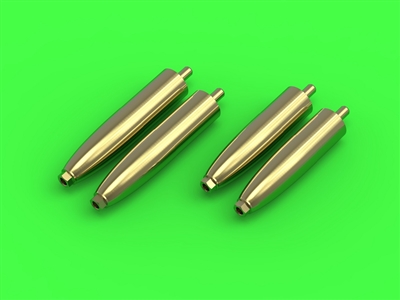 Master AM32095 - Hawker Tempest Mk V Early Hispano 20mm Cannon Barrels in Fairings