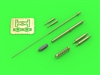 Master AM35002 - AH-64 Apache - M230 Chain Gun Barrel, Pitot Tubes and Tail Antenna