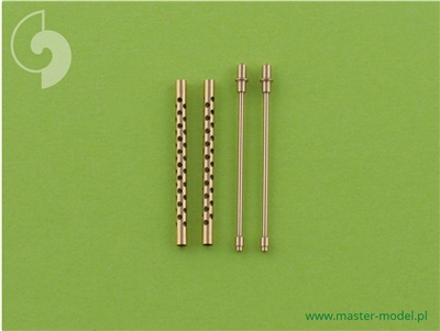 Master AM48001 - Browning M2 Aircraft .50 caliber (12.7mm) Barrels (2 pcs)
