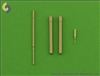 Master AM48051 - He-162 Salamander Armament & Detail Set (MG 151 barrel tips, nose gear indicator and pitot tube)