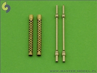 Master AM48053 - Italian Machine Gun Breda SAFAT 7.7mm Barrels (2 pcs)