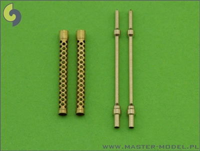 Master AM48053 - Italian Machine Gun Breda SAFAT 7.7mm Barrels (2 pcs)