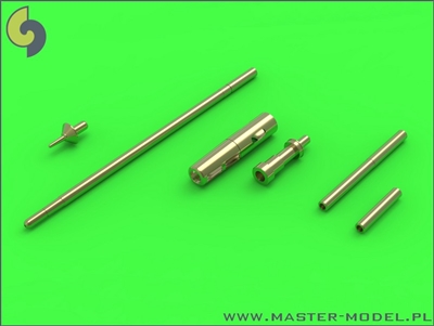 Master AM48089 - MiG-15 & MiG-15bis Gun Barrels Set, Antenna Base & Pitot Tube