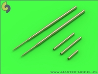 Master AM48091 - MiG-17PF (Fresco D) 23mm Gun Barrels Set & Pitot Tube