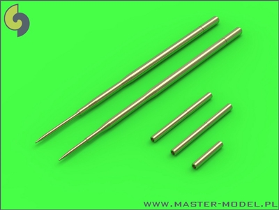 Master AM48091 - MiG-17PF (Fresco D) 23mm Gun Barrels Set & Pitot Tube