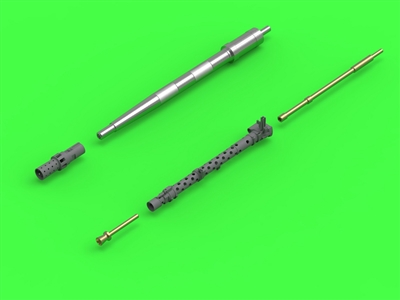 Master GM35046 - PzKpfw II Ausf. a-F - 2cm KwK30 L/55 & MG-34 Gun Barrels (for IBG, Dragon and other kits)