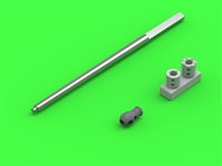 Master GM35054 - 17pdr SP M10 "Achilles" Ordnance QF 17pdr (76.2mm) Gun Barrel (for Academy kit)
