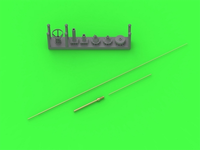 Master GM35057 - British Antennas for Wireless Set No. 19 (used on AFV between 1940 and 1950's)