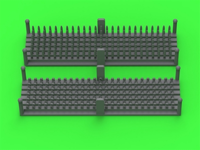 Master GM35066 - Belt Links and Empty Shells for Browning M2 .50 cal Machine Gun (150pcs+150pcs)