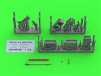 Master GM35087 - Browning M1919 A4 .30 cal (7.62mm) with anti-aircraft M20 mount (used e.g. on M3 Stuart) or D7431 cradle (e.g. M3 Scout Car)