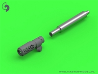 Master GM35098 - German 7.5cm Pak 97/38 Gun Barrel (for Italeri, Dragon kits)