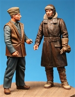 Model Cellar MC48007 - WW1 British RFC Pilot & Mechanic