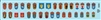 Moose Republic 48005 - Swedish Wing Badges / Coat of Arms