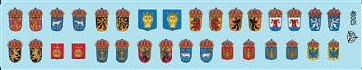 Moose Republic 48005 - Swedish Wing Badges / Coat of Arms