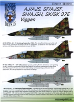 Moose Republic 48010 - Viggen (AJ/AJS, SF/AJSF, SH/AJSH, SK/SK 37E)