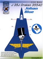 Moose Republic 48034 - J 35J Draken 35540 Johan Blue