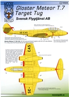 Moose Republic 72023 - Goster Meteor T.7 Target Tug, Svensk Flygtjanst AB