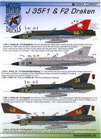 Moose Republic 72034 - J 35F1 & F2 Draken