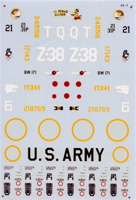 Microscale 48-0007 - P-39 Airacobras