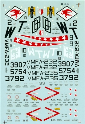 Microscale 48-0086 - U.S. Marine F-4J's