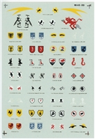 Microscale 48-0089 - German Unit Insignia