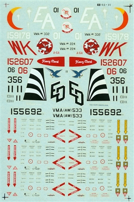 Microscale 48-0091 - Marine A-6's