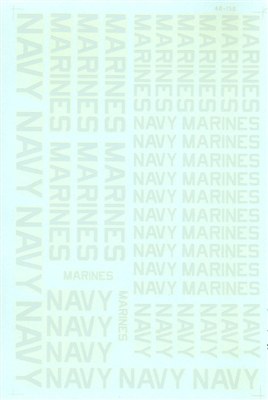 Microscale 48-0158 - Marine & Navy Modex Gray FS 36495